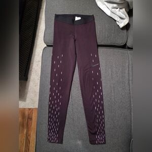 Nike Purple Leggings with Pattern